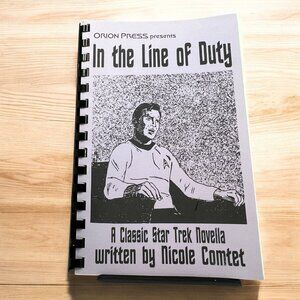 Star Trek The Original Series - In the Line of Duty Novella from 2000